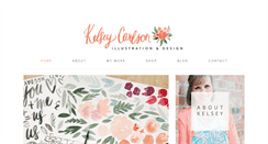 Desktop Screenshot of kelseycarlsonart.com